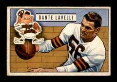 Dante Lavelli Football Cards 1951 Bowman Prices