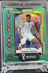Thomas Partey [Green] Soccer Cards 2022 Panini Prizm World Cup Global Reach Prices