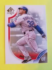 Josh Hamilton Baseball Cards 2009 SP Authentic Prices