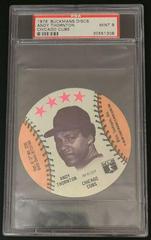 Andy Thornton [Chicago Cubs] Baseball Cards 1976 Buckmans Discs Prices