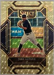 Jose Altuve [Gold Prizm] Baseball Cards 2022 Panini Select Prices