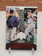 Billy Martin, Thurman Munson [Spectrum Red] #HD-BT Baseball Cards 2022 Panini Absolute Historical Duals Prices