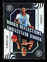 Desmond Bane, Ja Morant [Emerald] #16 Basketball Cards 2020 Panini Illusions Rookie Reflections Prices