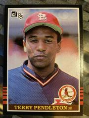 Jeff Pendleton [Error] #534 Baseball Cards 1985 Donruss Prices