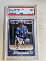 Bobby Witt Jr. [Blue] #50 Baseball Cards 2022 Topps UK Edition Prices