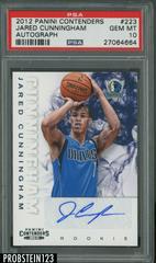 Jared Cunningham Autograph #223 Basketball Cards 2012 Panini Contenders Prices