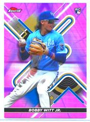 Bobby Witt Jr. [Purple Pink Vapor] #62 Baseball Cards 2022 Topps Finest Prices
