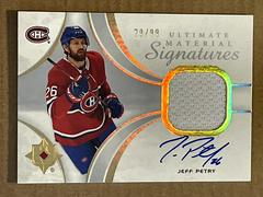 Jeff Petry #UMS-PE Hockey Cards 2021 Ultimate Collection Material Signatures Prices