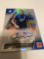 David Raum Soccer Cards 2021 Topps Chrome Bundesliga Autographs Prices