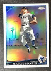 Mickey Mantle [Refractor] #7 Baseball Cards 2009 Topps Chrome Prices
