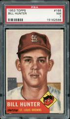 Bill Hunter Baseball Cards 1953 Topps Prices