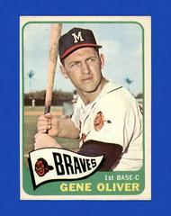 Gene Oliver #106 Baseball Cards 1965 Topps Prices
