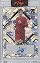 James Norris [Silver Crystal] Soccer Cards 2022 Leaf Metal Autographs Prices