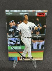 Aaron Hicks [Red Foil] #66 Baseball Cards 2020 Stadium Club Prices