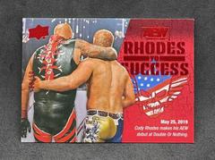 Cody Rhodes [Red] #RS-1 Wrestling Cards 2021 Upper Deck AEW Rhodes to Success Prices