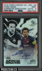 Lionel Messi [Autograph] Soccer Cards 2018 Topps Chrome UEFA Champions League Superstar Sensations Prices