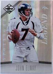 John Elway [Silver Spotlight] #140 Football Cards 2012 Panini Limited Prices