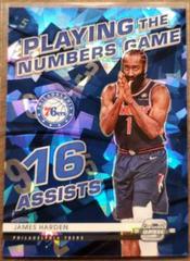 James Harden [Blue Ice] #26 Basketball Cards 2021 Panini Contenders Optic Playing the Numbers Game Prices