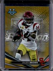 Raleek Brown [Gold] Football Cards 2022 Bowman's Best University Prices