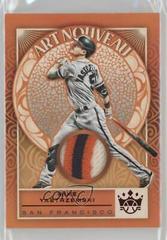 Mike Yastrzemski [Red] #AN-MY Baseball Cards 2022 Panini Diamond Kings Art Nouveau Prices