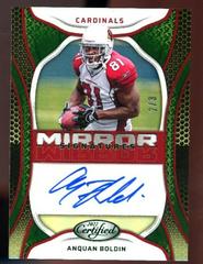 Anquan Boldin [Green] #MS-AB Football Cards 2022 Panini Certified Mirror Signatures Prices