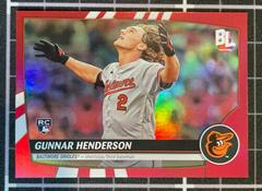 Gunnar Henderson [Black] Baseball Cards 2023 Topps Big League Prices