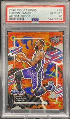 LeBron James [Artist Proof] Basketball Cards 2020 Panini Court Kings Prices
