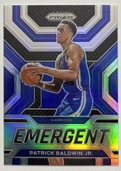Patrick Baldwin Jr. [Silver] #1 Basketball Cards 2022 Panini Prizm Emergent Prices