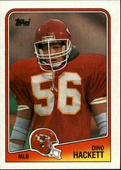 Dino Hackett #370 Football Cards 1988 Topps Prices
