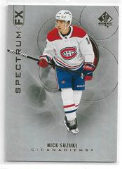 Nick Suzuki #S-12 Hockey Cards 2020 SP Authentic Spectrum FX Prices