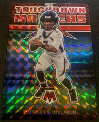 Russell Wilson [Red] #TD-4 Football Cards 2022 Panini Mosaic Touchdown Masters Prices