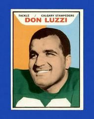 Don Luzzi Football Cards 1965 Topps CFL Prices
