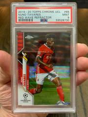 Nuno Tavares [Red Wave Refractor] Soccer Cards 2019 Topps Chrome UEFA Champions League Prices