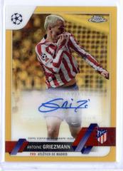 Antoine Griezmann [Gold] #CA-GN Soccer Cards 2022 Topps Chrome UEFA Club Competitions Autographs Prices
