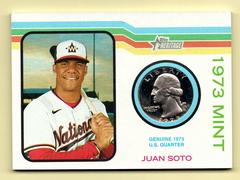 Juan Soto [Quarter] Baseball Cards 2022 Topps Heritage 1973 Mint Prices