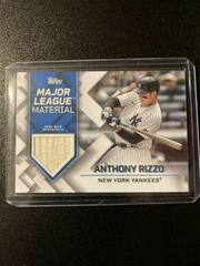 Anthony Rizzo #MLM-AR Baseball Cards 2022 Topps Major League Material Relics Prices