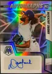 Andre Jackson [Holo] #RAM-AJ Baseball Cards 2022 Panini Mosaic Rookie Autographs Prices