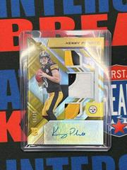 Kenny Pickett [Triple Swatch Autograph Gold] #201 Football Cards 2022 Panini XR Prices