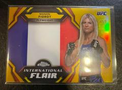 Manon Fiorot [Gold Refractor] #IFL-10 Ufc Cards 2024 Topps Chrome UFC International Flair Prices