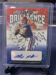 Anthony Richardson [Metalized Sparkles Red White Blue] #FB-AR1 Football Cards 2022 Leaf Flash of Brilliance Autographs Prices