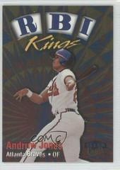 Andruw Jones #17RK Baseball Cards 1999 Ultra R.B.I. Kings Prices