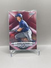 James Outman [Red] #BSR-25 Baseball Cards 2023 Bowman Sterling Prices