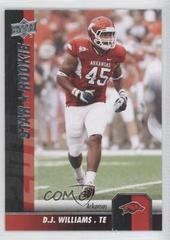 D.J. Williams #105 Football Cards 2011 Upper Deck Prices