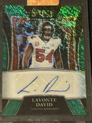 Lavonte David [Green] #SSP-LDA Football Cards 2021 Panini Select Signatures Select Prices