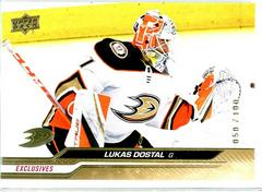 Lukas Dostal [Exclusives] #5 Hockey Cards 2023 Upper Deck Prices