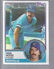 Don Hood #443 Baseball Cards 1983 Topps Prices