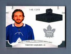 Timothy Liljegren Hockey Cards 2020 Upper Deck The Cup Rookie Class of 2021 Prices