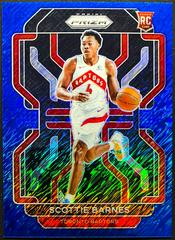 Scottie Barnes [Blue Shimmer] #320 Basketball Cards 2021 Panini Prizm Prices