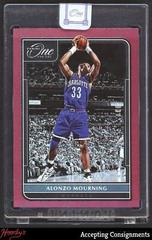 Alonzo Mourning [Red] #170 Basketball Cards 2021 Panini One and One Prices