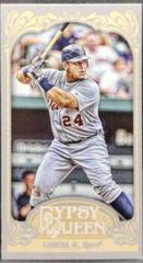 Miguel Cabrera [Mini Batting] #50 Baseball Cards 2012 Topps Gypsy Queen Prices